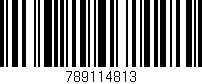 Código de barras (EAN, GTIN, SKU, ISBN): '789114813'