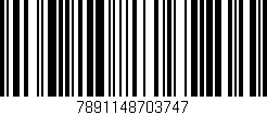 Código de barras (EAN, GTIN, SKU, ISBN): '7891148703747'