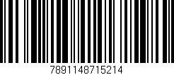 Código de barras (EAN, GTIN, SKU, ISBN): '7891148715214'