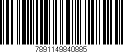 Código de barras (EAN, GTIN, SKU, ISBN): '7891149840885'