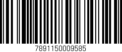 Código de barras (EAN, GTIN, SKU, ISBN): '7891150009585'