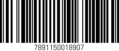 Código de barras (EAN, GTIN, SKU, ISBN): '7891150018907'