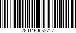 Código de barras (EAN, GTIN, SKU, ISBN): '7891150053717'