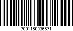 Código de barras (EAN, GTIN, SKU, ISBN): '7891150066571'