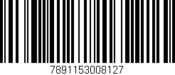Código de barras (EAN, GTIN, SKU, ISBN): '7891153008127'