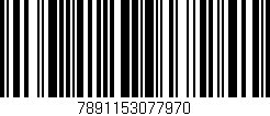 Código de barras (EAN, GTIN, SKU, ISBN): '7891153077970'