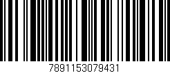 Código de barras (EAN, GTIN, SKU, ISBN): '7891153079431'