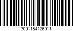 Código de barras (EAN, GTIN, SKU, ISBN): '7891154126011'