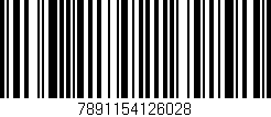 Código de barras (EAN, GTIN, SKU, ISBN): '7891154126028'
