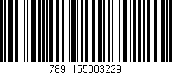 Código de barras (EAN, GTIN, SKU, ISBN): '7891155003229'