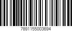 Código de barras (EAN, GTIN, SKU, ISBN): '7891155003694'