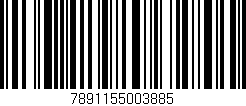 Código de barras (EAN, GTIN, SKU, ISBN): '7891155003885'