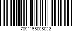 Código de barras (EAN, GTIN, SKU, ISBN): '7891155005032'