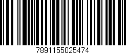 Código de barras (EAN, GTIN, SKU, ISBN): '7891155025474'