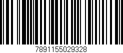 Código de barras (EAN, GTIN, SKU, ISBN): '7891155029328'