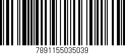 Código de barras (EAN, GTIN, SKU, ISBN): '7891155035039'