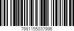Código de barras (EAN, GTIN, SKU, ISBN): '7891155037996'