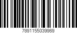 Código de barras (EAN, GTIN, SKU, ISBN): '7891155039969'