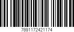 Código de barras (EAN, GTIN, SKU, ISBN): '7891172421174'