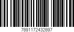 Código de barras (EAN, GTIN, SKU, ISBN): '7891172432897'