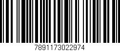 Código de barras (EAN, GTIN, SKU, ISBN): '7891173022974'
