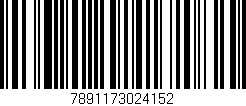 Código de barras (EAN, GTIN, SKU, ISBN): '7891173024152'
