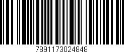 Código de barras (EAN, GTIN, SKU, ISBN): '7891173024848'