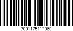 Código de barras (EAN, GTIN, SKU, ISBN): '7891175117968'