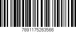 Código de barras (EAN, GTIN, SKU, ISBN): '7891175263566'