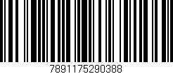 Código de barras (EAN, GTIN, SKU, ISBN): '7891175290388'