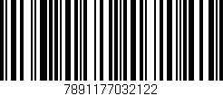 Código de barras (EAN, GTIN, SKU, ISBN): '7891177032122'
