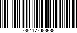 Código de barras (EAN, GTIN, SKU, ISBN): '7891177083568'