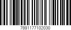 Código de barras (EAN, GTIN, SKU, ISBN): '7891177102030'