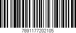 Código de barras (EAN, GTIN, SKU, ISBN): '7891177202105'