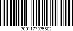 Código de barras (EAN, GTIN, SKU, ISBN): '7891177875682'