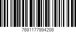 Código de barras (EAN, GTIN, SKU, ISBN): '7891177994208'