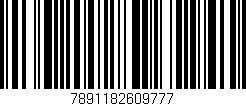 Código de barras (EAN, GTIN, SKU, ISBN): '7891182609777'