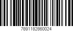 Código de barras (EAN, GTIN, SKU, ISBN): '7891182860024'