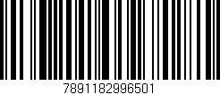 Código de barras (EAN, GTIN, SKU, ISBN): '7891182996501'