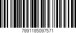 Código de barras (EAN, GTIN, SKU, ISBN): '7891185097571'