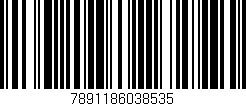 Código de barras (EAN, GTIN, SKU, ISBN): '7891186038535'