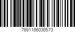 Código de barras (EAN, GTIN, SKU, ISBN): '7891186038573'