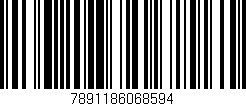 Código de barras (EAN, GTIN, SKU, ISBN): '7891186068594'