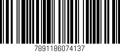 Código de barras (EAN, GTIN, SKU, ISBN): '7891186074137'