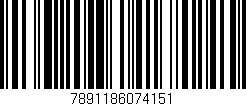 Código de barras (EAN, GTIN, SKU, ISBN): '7891186074151'