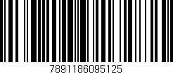Código de barras (EAN, GTIN, SKU, ISBN): '7891186095125'