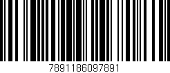 Código de barras (EAN, GTIN, SKU, ISBN): '7891186097891'