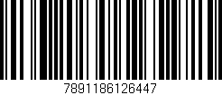 Código de barras (EAN, GTIN, SKU, ISBN): '7891186126447'