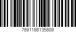 Código de barras (EAN, GTIN, SKU, ISBN): '7891186135609'