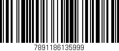 Código de barras (EAN, GTIN, SKU, ISBN): '7891186135999'
